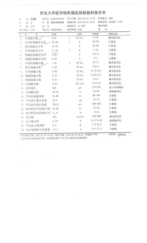 香港验血报告没有单子(香港环球化验所报告单能在公众号保)